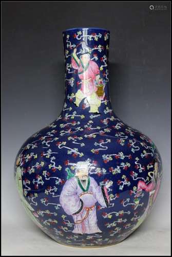 A Famille Rose Vase