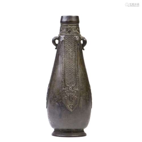 An Archaistic Bronze Vase