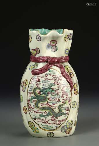 Chinese Famille Rose Vase