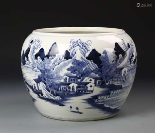 Chinese Blue and White Jar