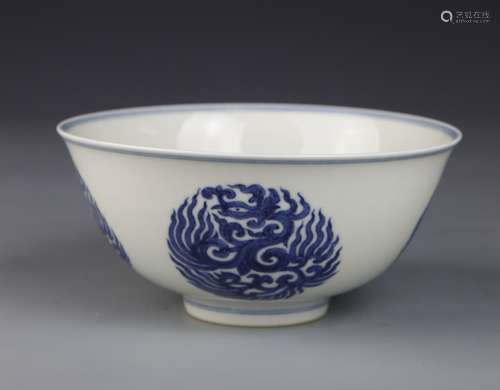 Chinese Blue and White Bowl