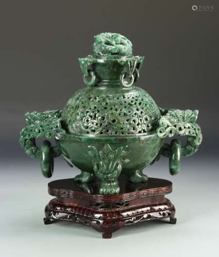 Chinese Jade Censer