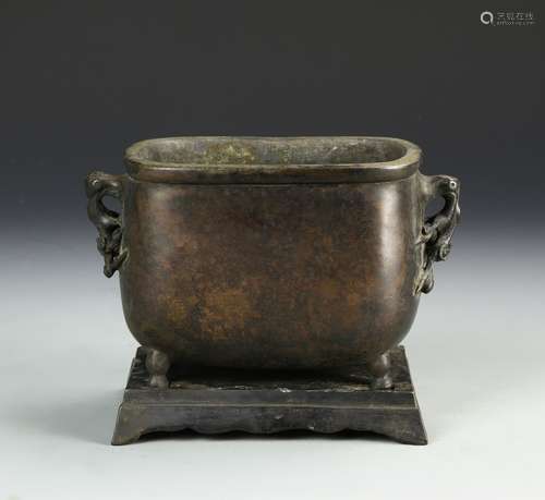 Chinese Bronze Censer