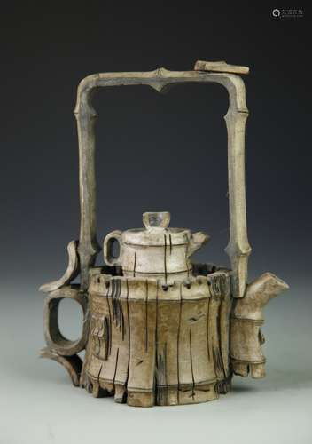 Chinese Art Decorative Teapot