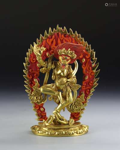 Tibetan Gilt Buddha