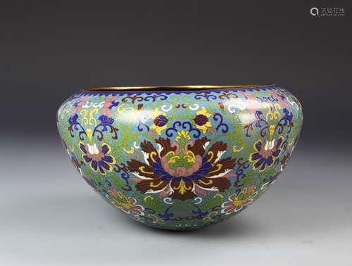 Chinese Cloisonne Bowl