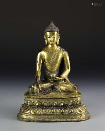 Chinese Bronze Buddha