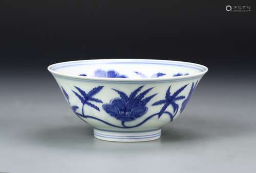 Chinese Blue and White Bowl