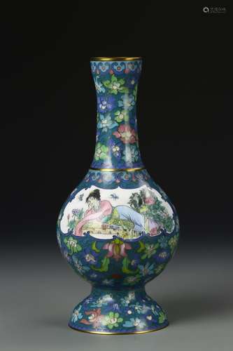 Chinese Enameled Vase