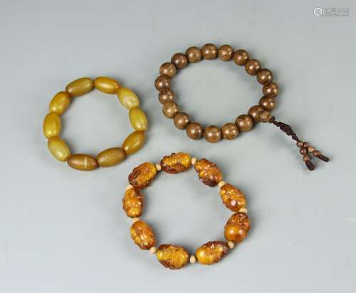 Three Chinese Bracelets