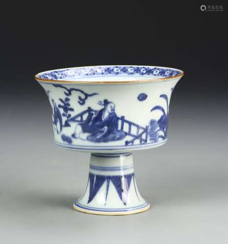 Chinese High Stem Bowl