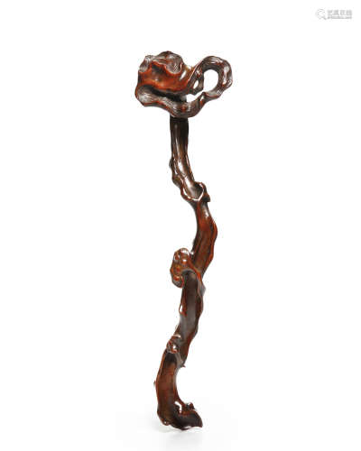 A HARDWOOD SCEPTER