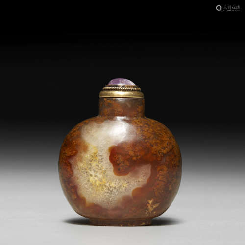1740-1860年 玛瑙鼻烟壶