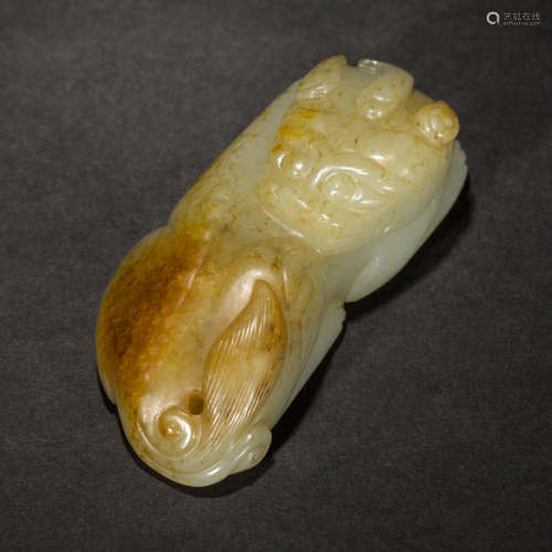 Chinese Antique Jade Figure