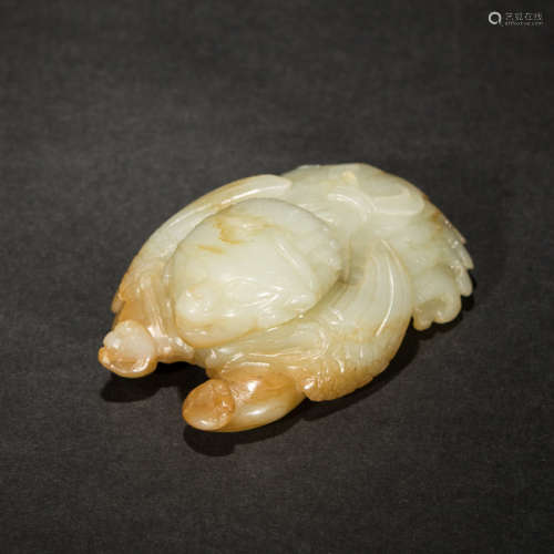 Chinese Antique Jade Mythical Beast