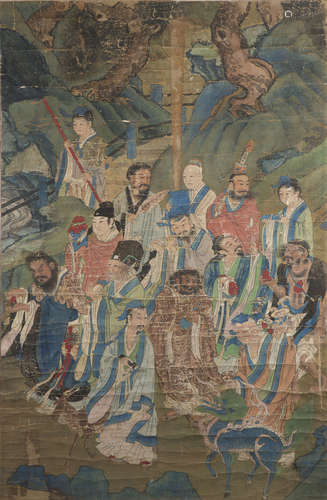 Chine, période Qing, XVIIIe siècle