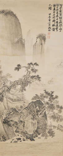 Chine,période Qing, XIXe siècle