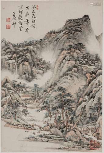 Wang Yuanqi (1642-1715) Landscrpe
