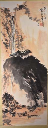 Attributed To Pan Tianshou (1897-1971) Eagle
