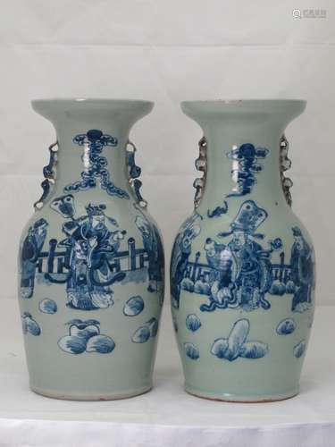 Two Porcelain Vases (different)