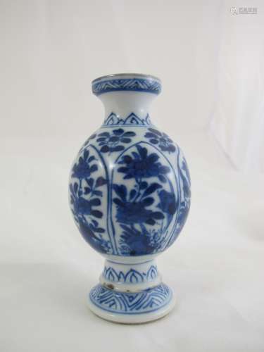 A Blue and White Porcelain Vase