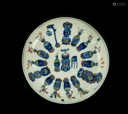 A Doucai Porcelain Plate