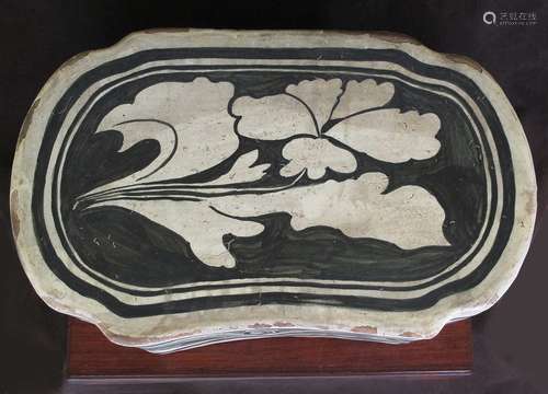 A Chinese Pottery Pillow