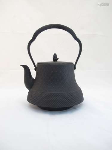 A Japanese Iron Tea Pot