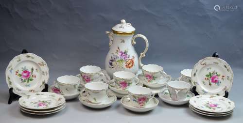 26 Pieces Meissen Desert Set