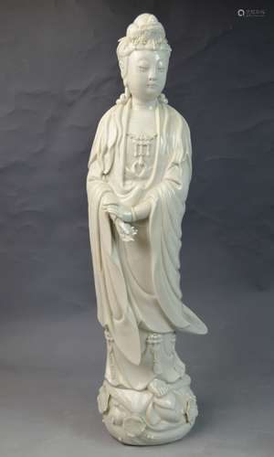 Chinese dehua Porcelain Figure of Guanyin