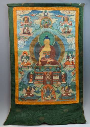 Tibetan 18th/19th Century Thangka Painting