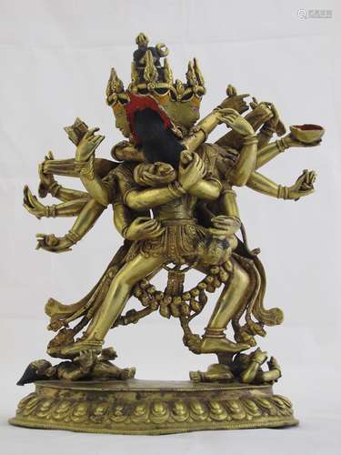 A Bronze Figure Of Hayagriva