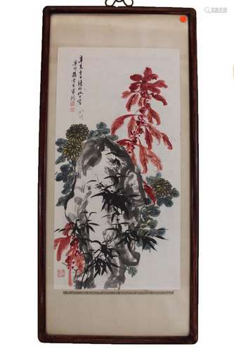 A Chinese Flower Painting