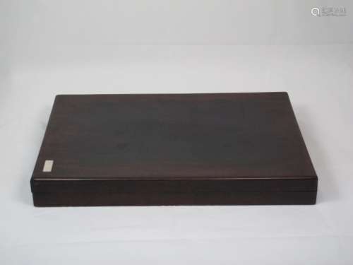 A Rosewood Box with Paiting