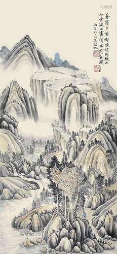 吴湖帆 山水