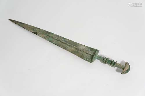 ANCIENT LURISTAN BRONZE SHORT SWORD