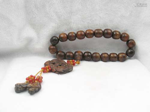 CHINESE CHENXIANG BEADS BRACELET