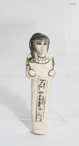 ANCIENT EGYPTIAN FAIENCE USHABTI