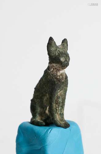 ANCIENT EGYPTIAN BRONZE CAT