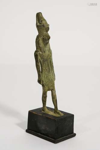 ANCIENT EGYPTIAN BRONZE FIGURE