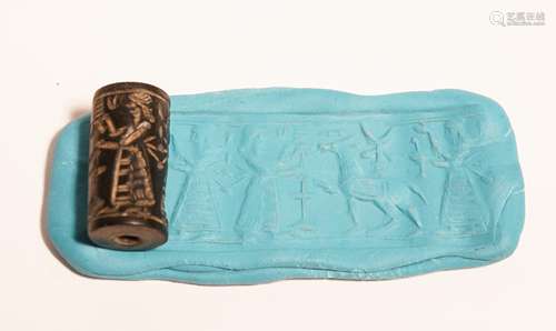 ANCIENT NEAR EASTERN CYLINDER SEAL