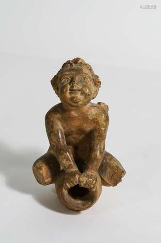 ANCIENT GREEK HELLENISTIC TERRACOTTA FIGURE