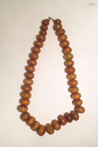 ANTIQUE CHINESE BEADS NECKLACE