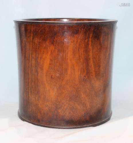 HARD WOOD/ HUANG HUA LI BRUSH POT