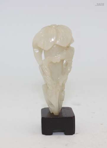 HETIAN WHITE JADE SMALL SCULPTURE