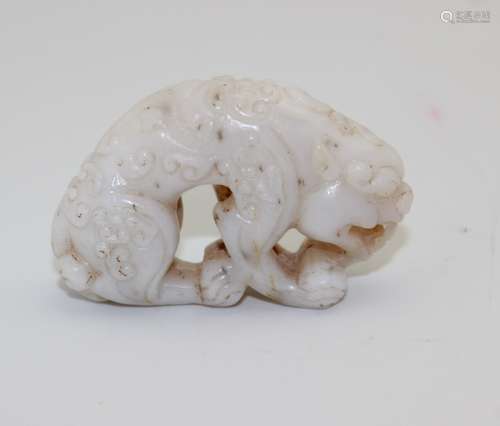 WHITE JADE CARVING