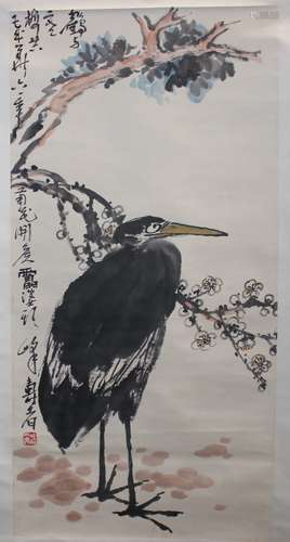 CHINESE HANGING SCROLL PAINTING