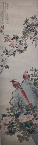 CHINESE HANGING SCROLL PAINTING