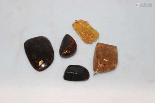 5 NATURAL AMBER