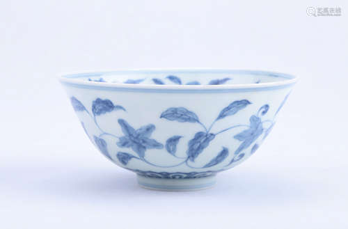 A Chinese Blue and White Porcelain Bowl